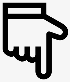 Hand Down Icon Clipart , Png Download - Down Hand , Free Transparent ...