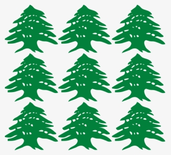 Cedar Tree Lebanese Flag , Free Transparent Clipart - ClipartKey