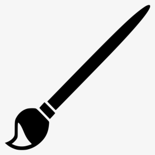 Tool - Paint Brush Clipart Png Black And White , Free Transparent ...