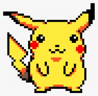 Fat Picachoo Clipart , Png Download - Pixel Art Pokémon Pikachu , Free ...