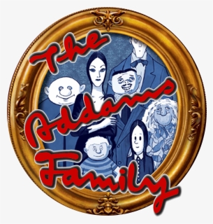 Cartoon The Addams Family Portrait , Free Transparent Clipart - ClipartKey