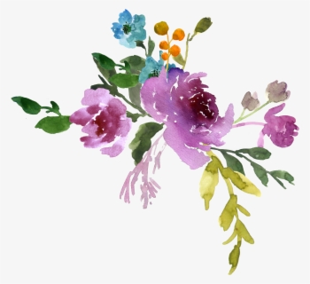 Free Watercolor Floral Clip Art with No Background - ClipartKey