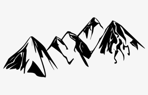 Clipart Mountains Sand - Clip Art Mountain Transparent Background ...