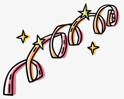 Free Streamers Clip Art with No Background - ClipartKey