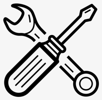 Free Tool Black And White Clip Art with No Background - ClipartKey