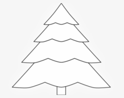 Cliparts For Free Download Evergreen Clipart Tree Cutout - X For Xmas ...