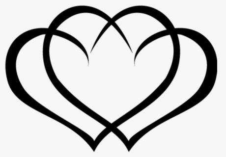 Mustang Wedding Cliparts - Heart Black And White Tattoo , Free ...