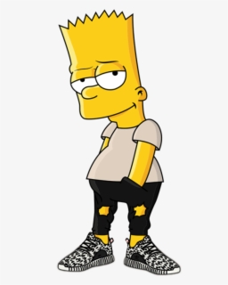 Bart Simpson Triste Png , Free Transparent Clipart - ClipartKey