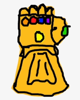 Infinity Gauntlet Thanos Pixel Art , Free Transparent Clipart - ClipartKey