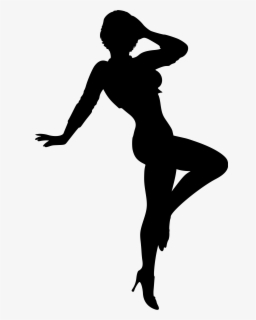 #woman #silhouette #pistol - Girl With Gun Silhouette Png , Free ...