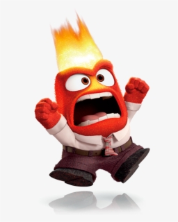 Transparent Inside Out Anger Png - Red Angry Birds Png , Free ...