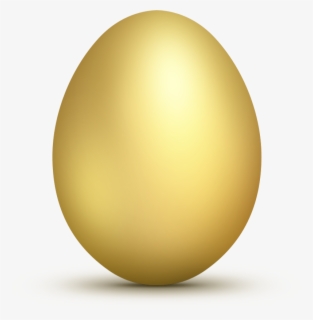 Egg Clipart Eagle - Transparent Background Golden Egg Png , Free ...