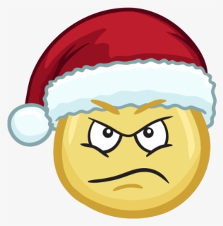 Merry Christmas Emojis - Indignant Clipart , Free Transparent Clipart ...