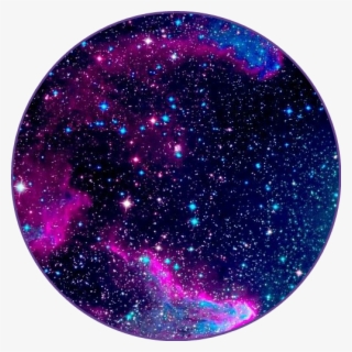 Galaxy Stars Circle Space Background Aesthetic
