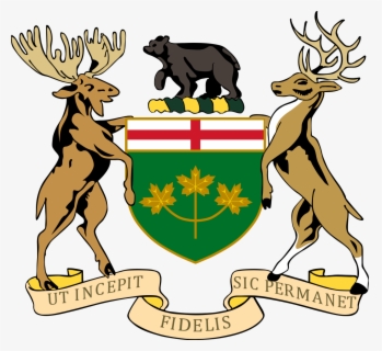 Coat Of Arms Of Ontario , Free Transparent Clipart - ClipartKey