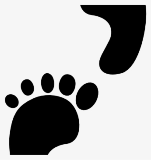 Free Clip Art Footprints Cartoon Footprints Clipart - Black Foot Prints ...