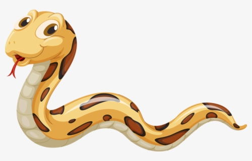 Snake With Baseball Clipart - Pale Yellow Snake , Free Transparent ...