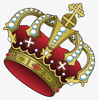 Left Tilted King And Queen Crown Clipart Png - Gold Frame Png ...