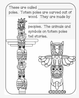 All About Canada - Printable Coloring Pages Totem Poles , Free ...