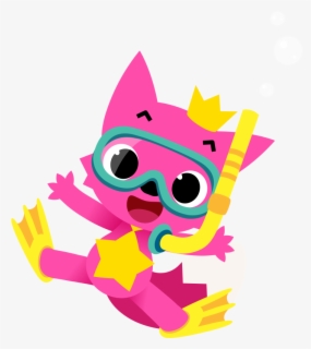 Yellow Baby Shark Clipart , Png Download - Baby Shark Template Free ...
