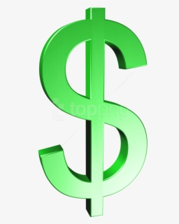 Economy Clipart Dollar Sign - Transparent Background Green Dollar Sign ...