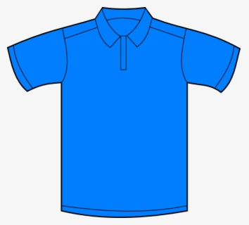 Polo Shirt Blue Front Clip Art - Blue Polo Shirt Clipart , Free ...