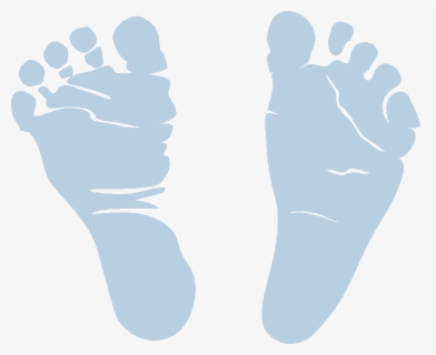 Baby Feet Svg Clip Arts - Keeper Of The Gender Logo , Free ...