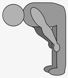 Shaded Bowing Figure - Bowing Figure , Free Transparent Clipart ...