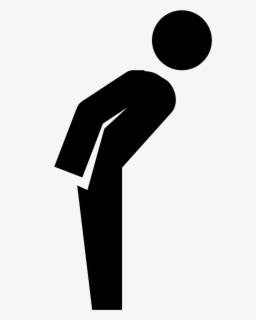 Leg Vector Human Right - Man Bowing Png , Free Transparent Clipart 