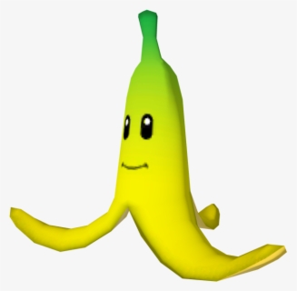 Mario Kart Banana Peel Png 5 » Png Image - Banana Mario Kart Png , Free ...