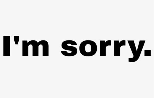 Sorry Clipart Png , Free Transparent Clipart - ClipartKey