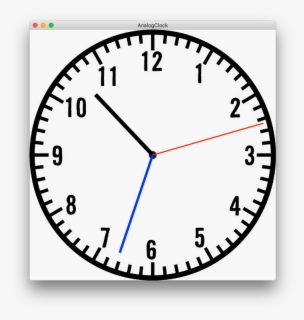 Transparent Analog Clock Png - 10 50 Clock Png , Free Transparent ...