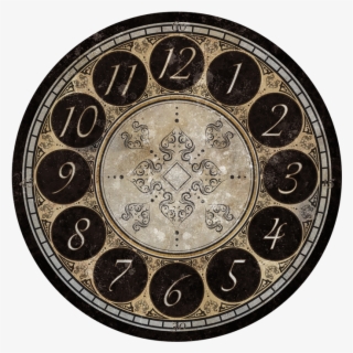 Download Printable Steampunk Clock Face - ClipartKey