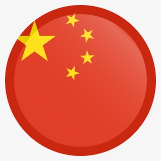 Transparent China Clipart - China Flag Round Png , Free Transparent ...