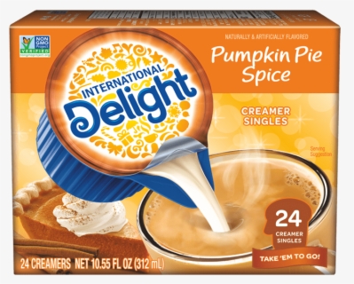 Pumpkin Pie Spice Coffee Creamer Singles - International Delight