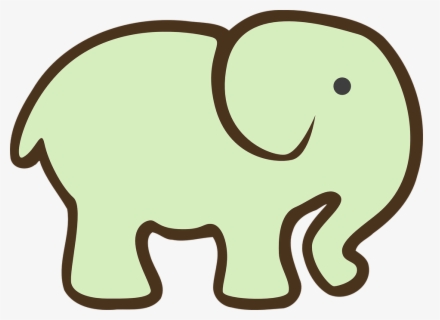 Transparent Elephant Clipart Outline Elephant Clipart Black