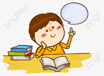 Clip Art Kids Thinking Clipart - Boy Thinking Clipart Png , Free ...