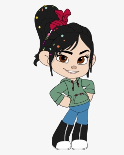 Wreck It Ralph Vanellope Cartoon , Free Transparent Clipart - ClipartKey