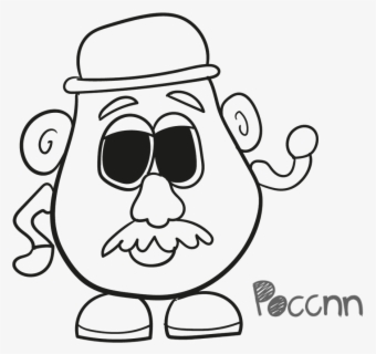 Mr Potato Head Lineart - Mr Potato Head Png , Free Transparent Clipart ...