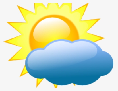 Weather Symbols Partly Cloudy Free Transparent Clipart Clipartkey