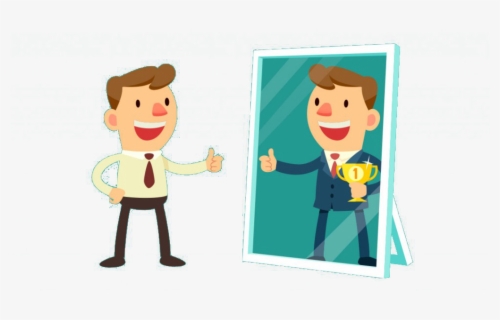 Mirror Clipart Self Assess - See Yourself As A Leader In The Mirror 