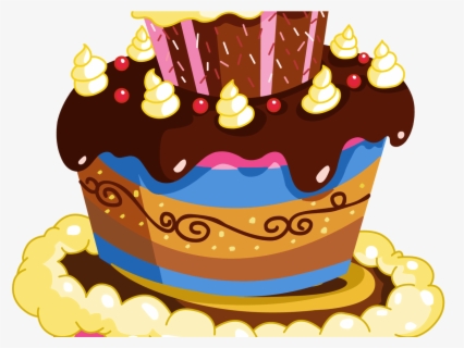 Transparent 70th Birthday Cake Clipart - Transparent Background ...