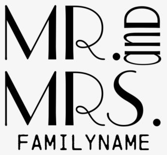 Mr And Mrs Infinity Sign , Free Transparent Clipart - ClipartKey