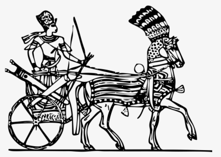 Chariot Drawing Indian Ancient - Illustration , Free Transparent ...