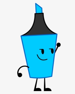 Blue Highlighter Clip Art , Png Download - Inanimate Tv , Free ...