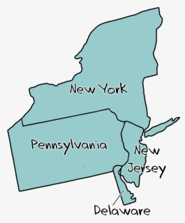 Blank Map Of The 13 Colonies , Free Transparent Clipart - ClipartKey