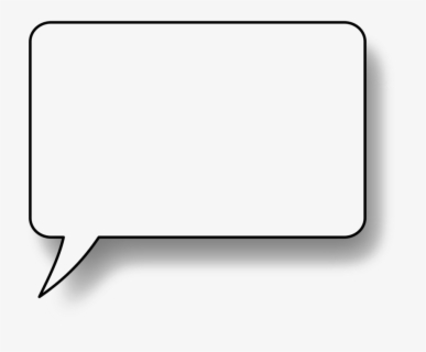 Transparent Balloon Border Png - Speech Bubble For Illustrator , Free ...