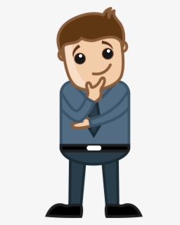 Human Cartoon Thinking Png Clipart Png Download Man Thinking