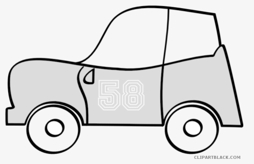 Transparent Car Clipart Black And White - 2d Png Car , Free Transparent ...