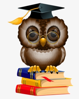 Stack Clipart - Owl With Books Png , Free Transparent Clipart - ClipartKey